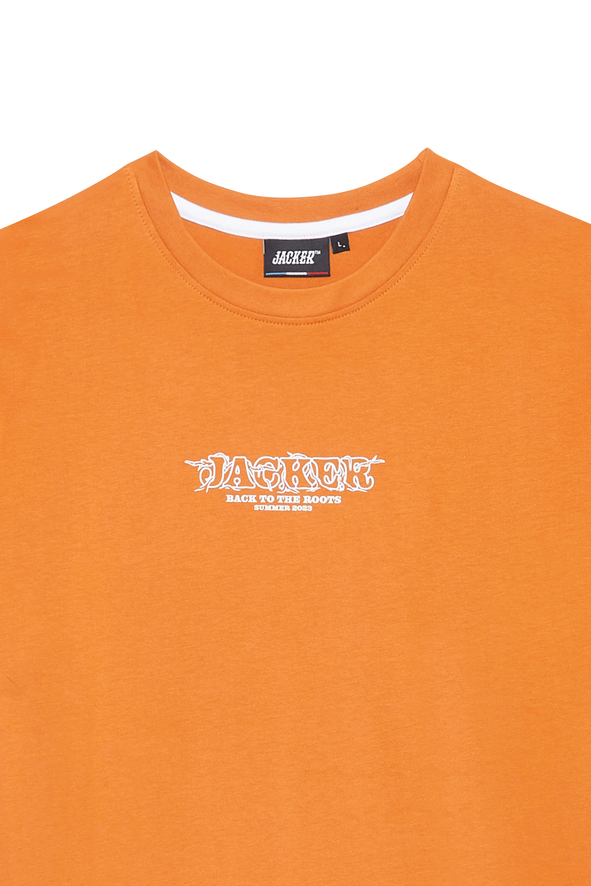 JACKER T-shirt NO SIGNAL Marron