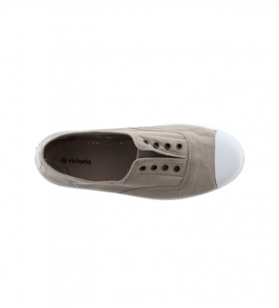 Chinelo Victoria 1915 Inglês Taupe