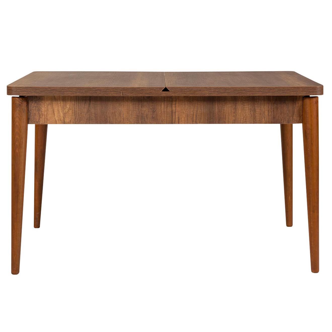 Wooden Art Ensemble table + 2 chaises + 2 bancs vina 1048 beige/bleu foncé
