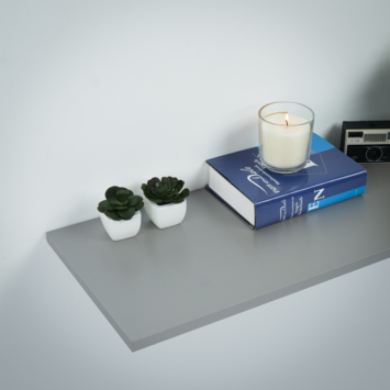 Meubelpaneel inox metallic ABS 120x40 cm 18 mm