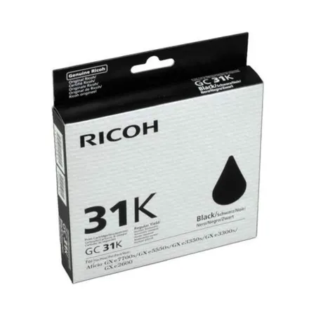 Ricoh Druckerpatrone GC-31K, 1500 Seiten, schwarz