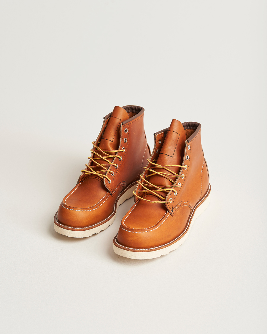 Red Wing Shoes Moc Toe Boot Oro Legacy Leather