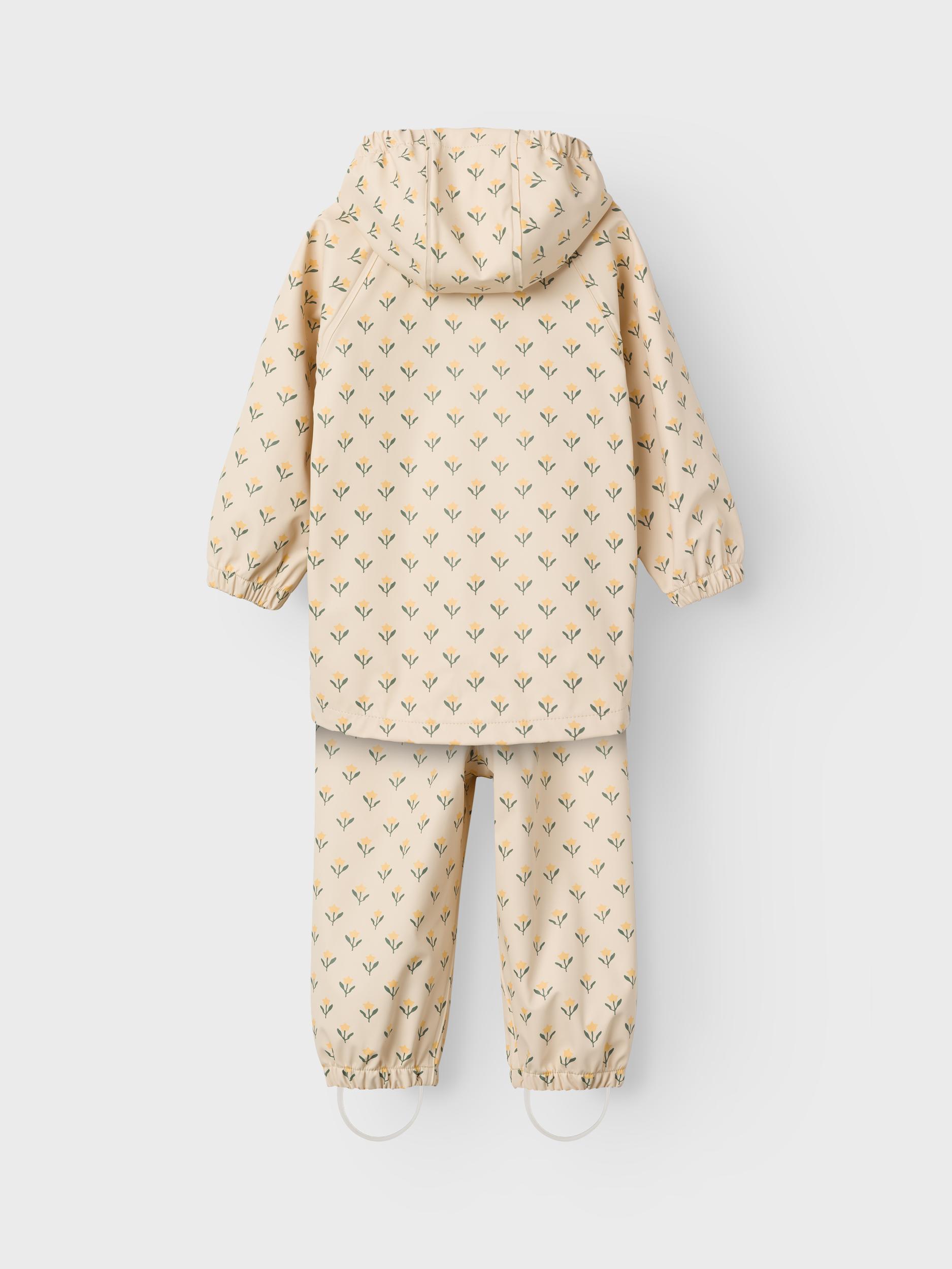 Regen-Set NMFLADRY TULPEN AOP in wood ash