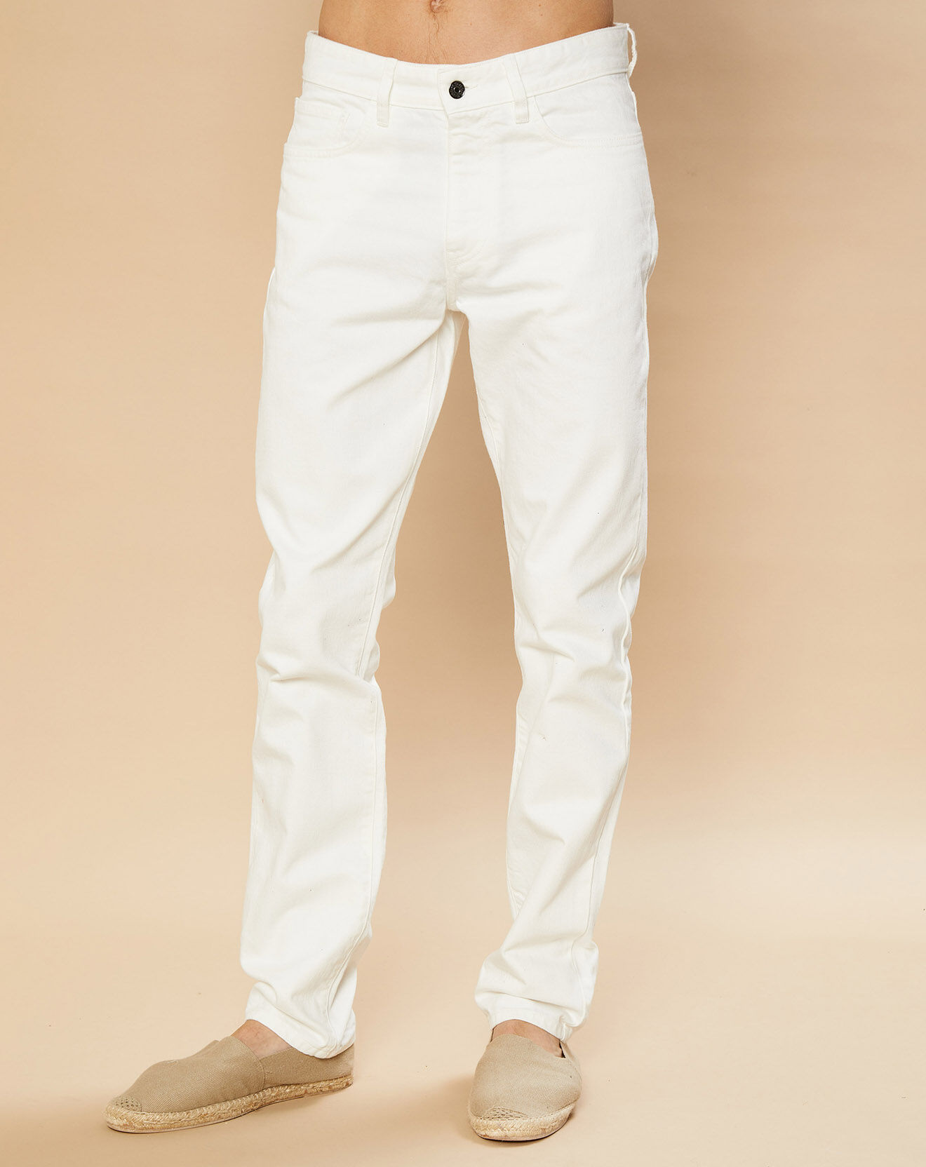 Hartford Pantalon Tim écru