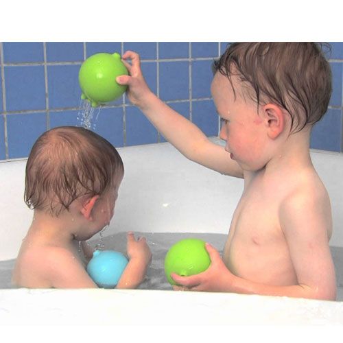 Moluk badspeelgoed pluï regenbal - blauw