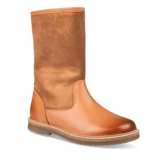 Bottes MARRON NINI & GIRLS CUIR