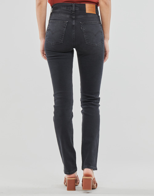 Levi's - 724 HIGH RISE STRAIGHT Gris