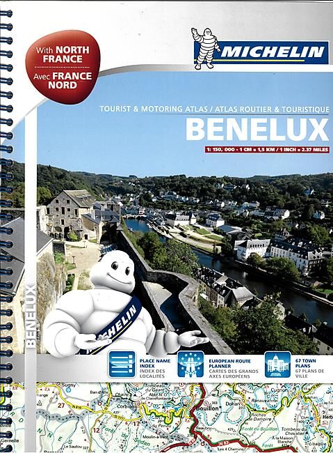 MICHELIN - ATLAS BENELUX FRANCE NORD 1 150 000