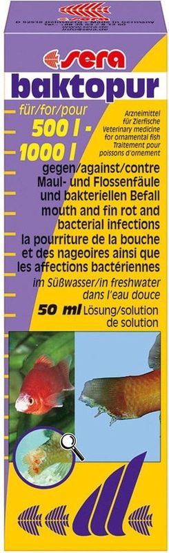 Baktopur 500 ml - Sera Aquarium Medicijn