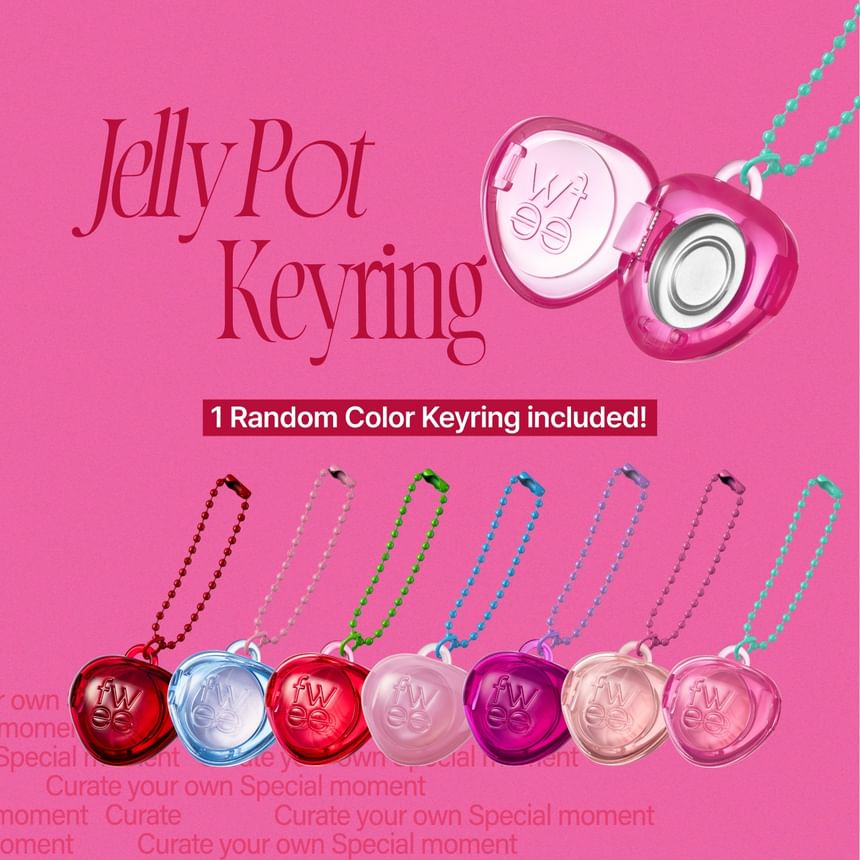 fwee - Jelly Pot Sleutelhangerset - 19 Kleuren