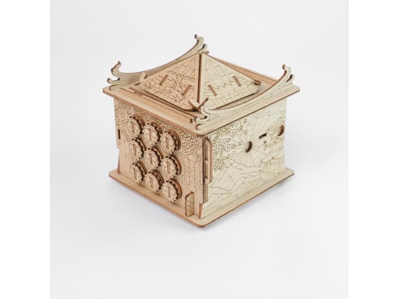 Escape Welt Rätselspiel House of the Dragon Ein spannendes Escape-Spiel als kompakte Puzzle-Box aus Holz