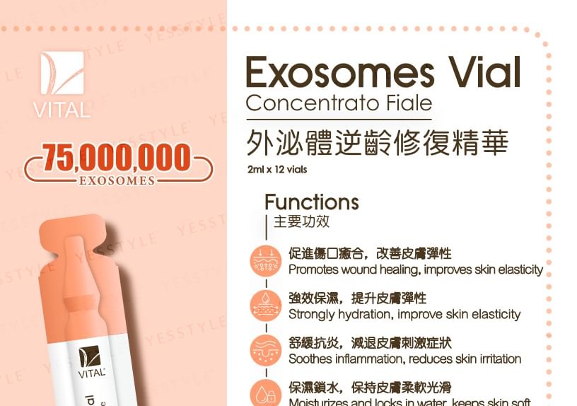 VITAL - Exosomes-flacon Concentrato Fiale Serum