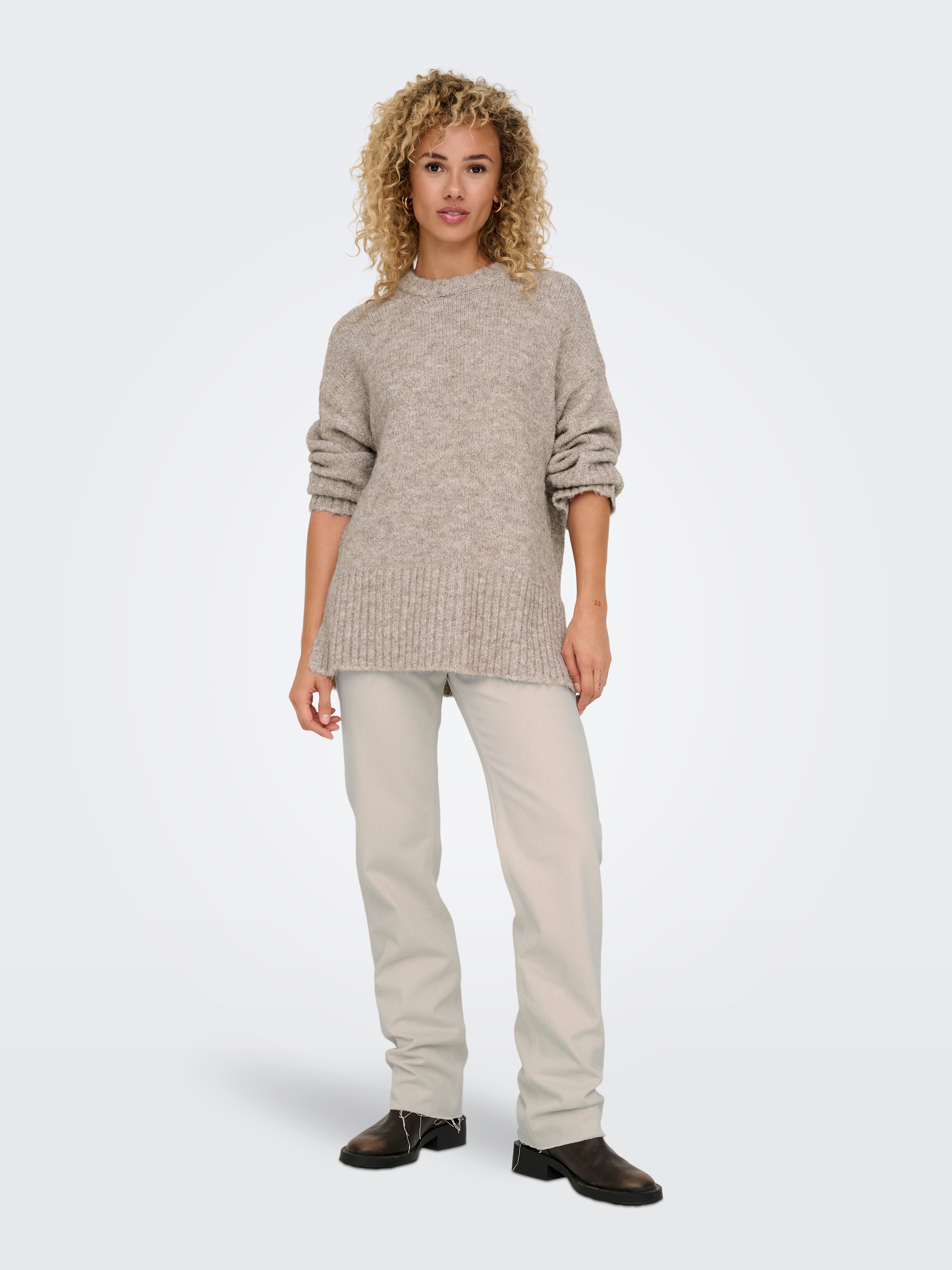 ONLMAGGIE Strickpullover Malt Ball