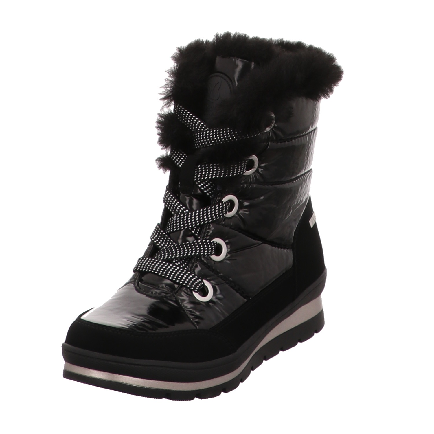 Caprice Schnürstiefel schwarz