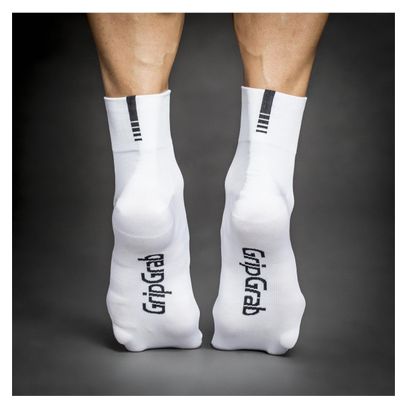 Chaussettes GripGrab Lightweight SL Short Blanc