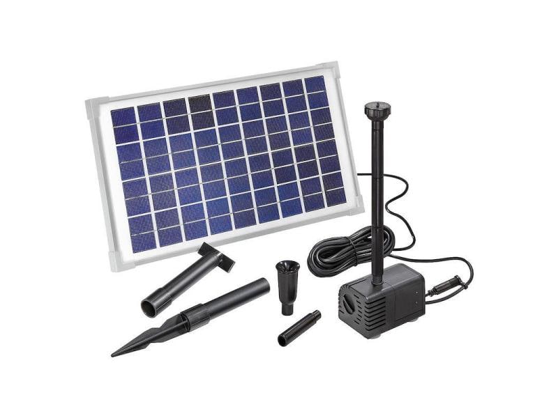 contec Solarpumpe Verbier Set Für die Wasserbewegung in Teichen