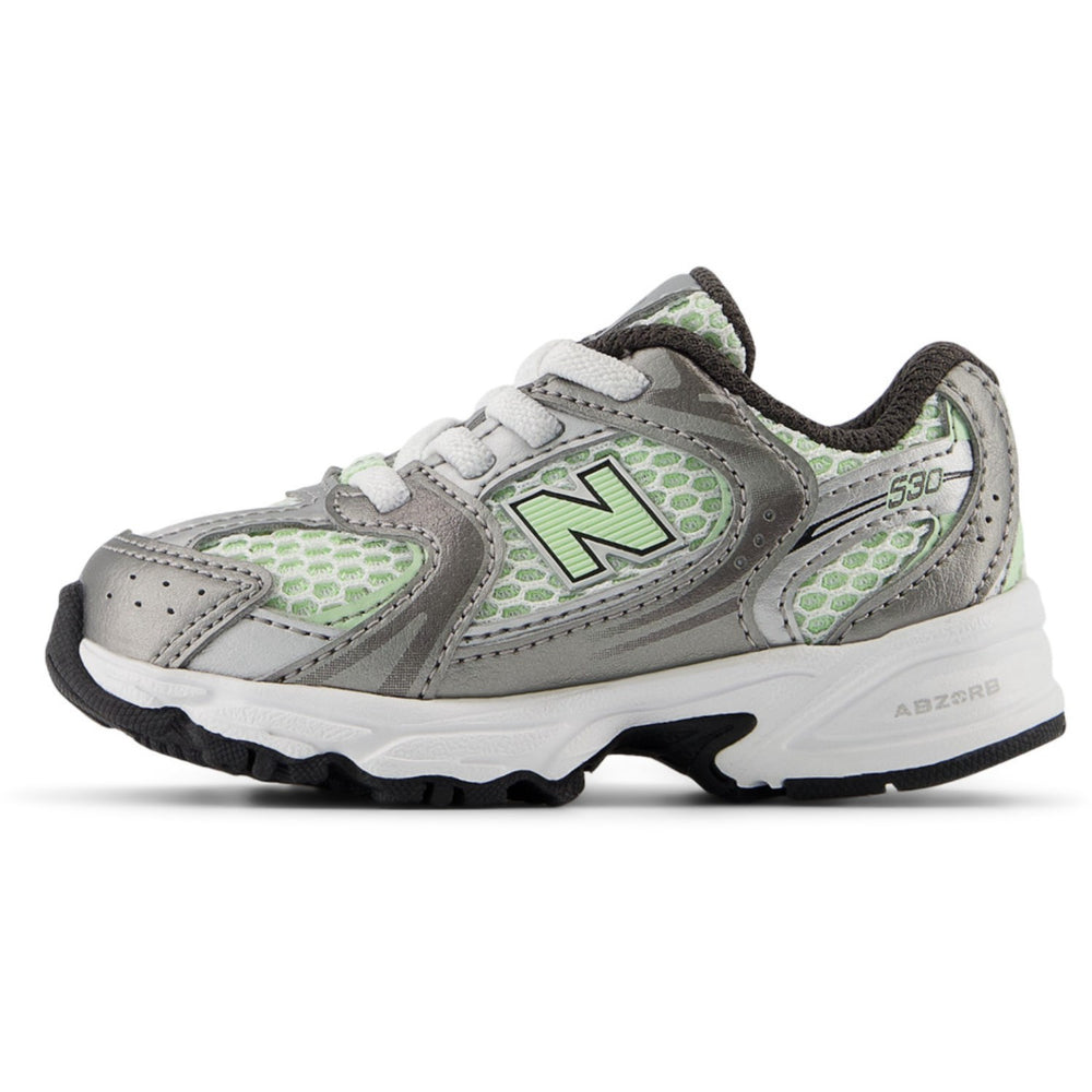 Køb New Balance Sneakers Dark Silver Metallic 530 Kids Bungee Lace