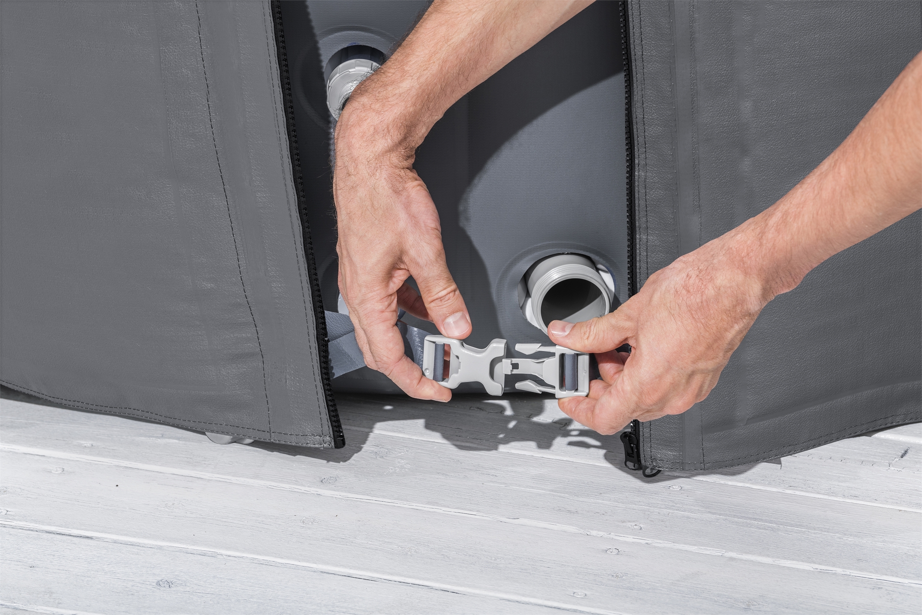 Thermoabdeckung für Lay-Z-Spa Whirlpool 180 x 66 cm