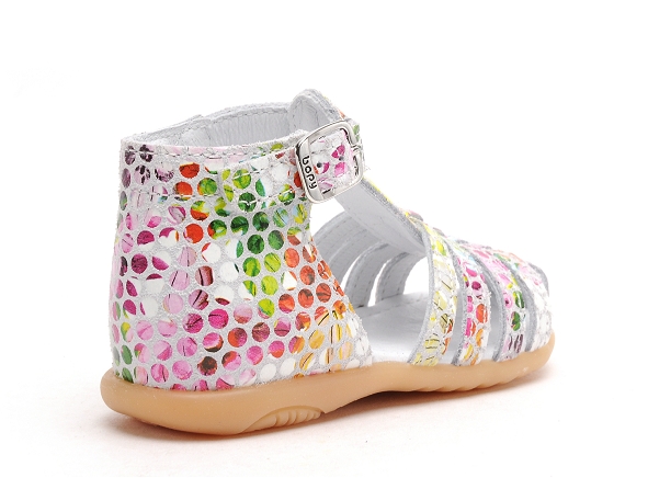 Bopy nu pieds bebe fille zepa multicolore