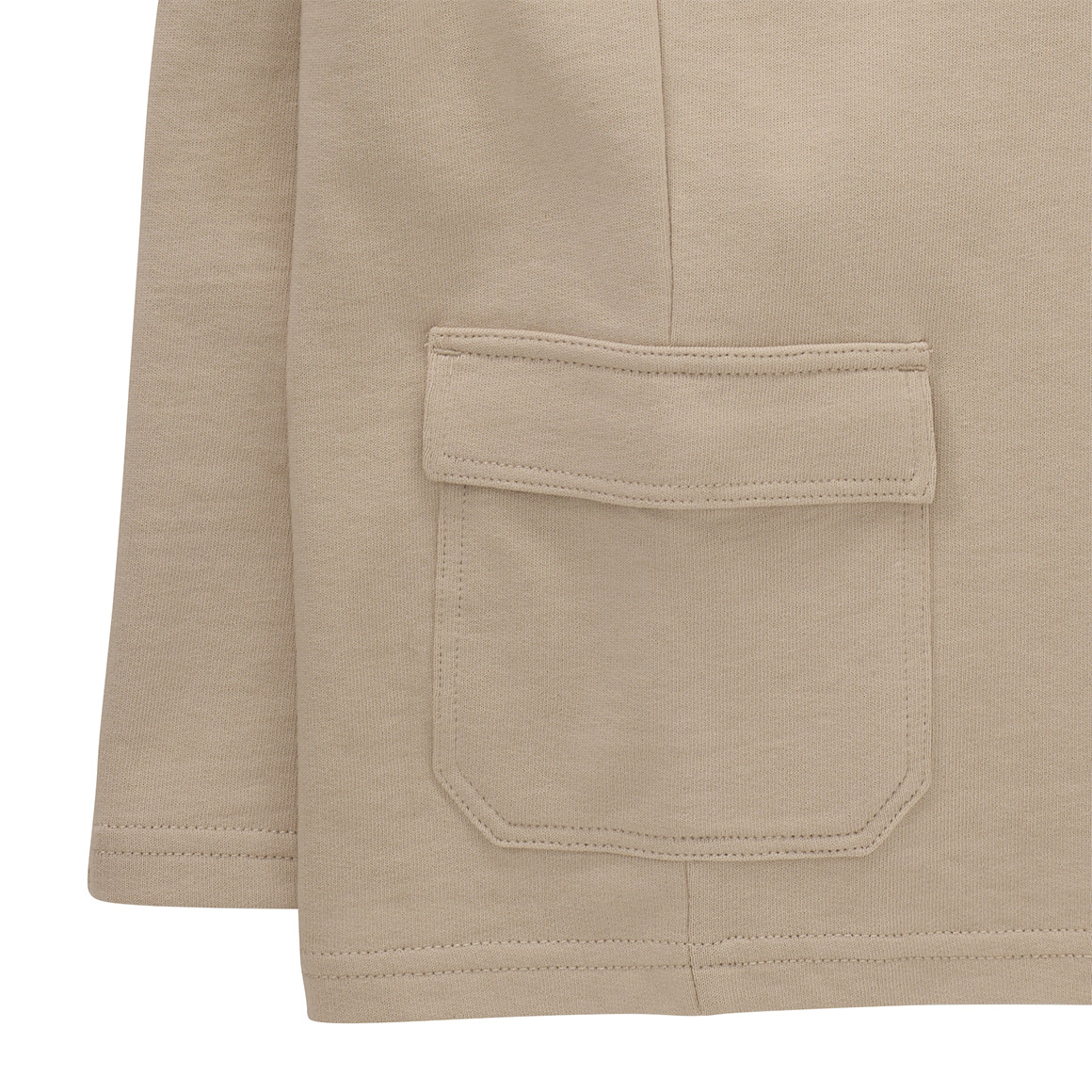 Topolino Jungen Joggingshorts aus Bio-Baumwolle beige