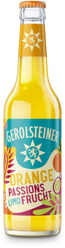 Gerolsteiner Orange-Passionsfrucht Limonade (MEHRWEG)