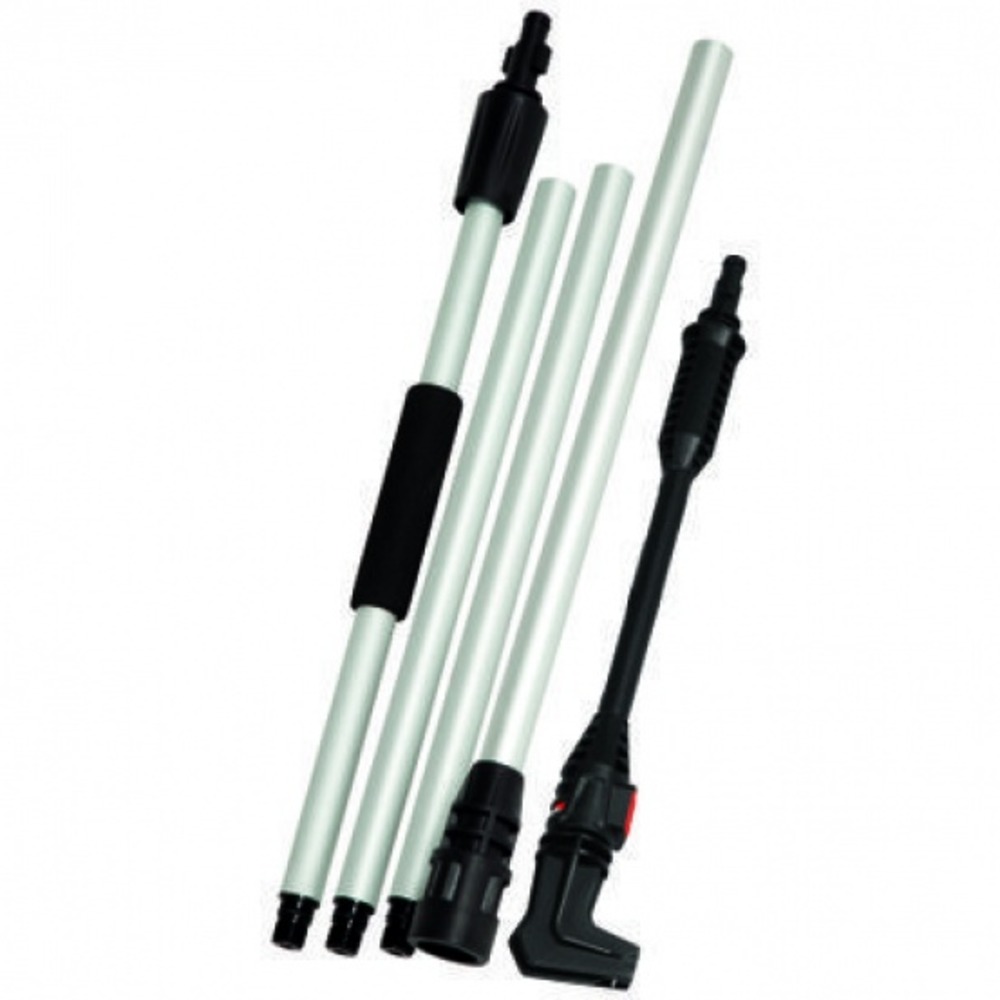 Rallonge de lance métallique 2 m + buse d'angle pour nettoyeur haute pression