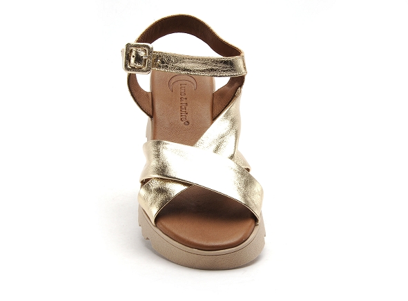 Lune et l autre nu pieds talons femme equinoxe or