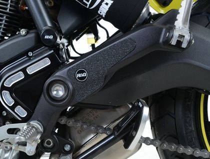 Film de protection R&G Racing platine talon noir (2 pièces)