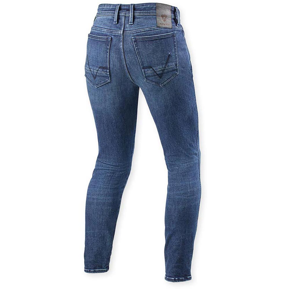 Rev'it - Jean Piston 3 Skinny L30 Bleu