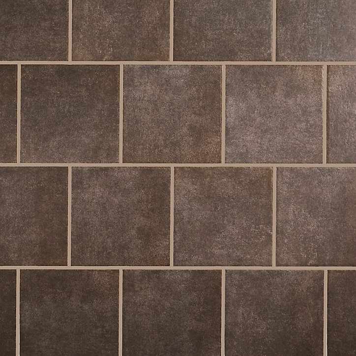 Carrelage sol gris 33 x 33 cm Riminie