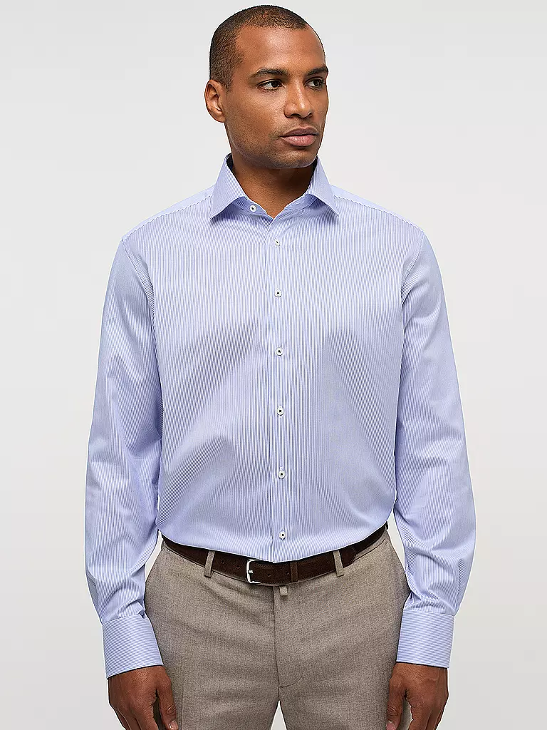 ETERNA Hemd Modern Fit  blau