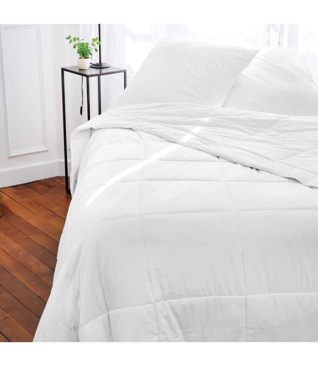 Couette tempérée 280x240 cm SILKYDOR garnissage soie mulberry 380g/m2