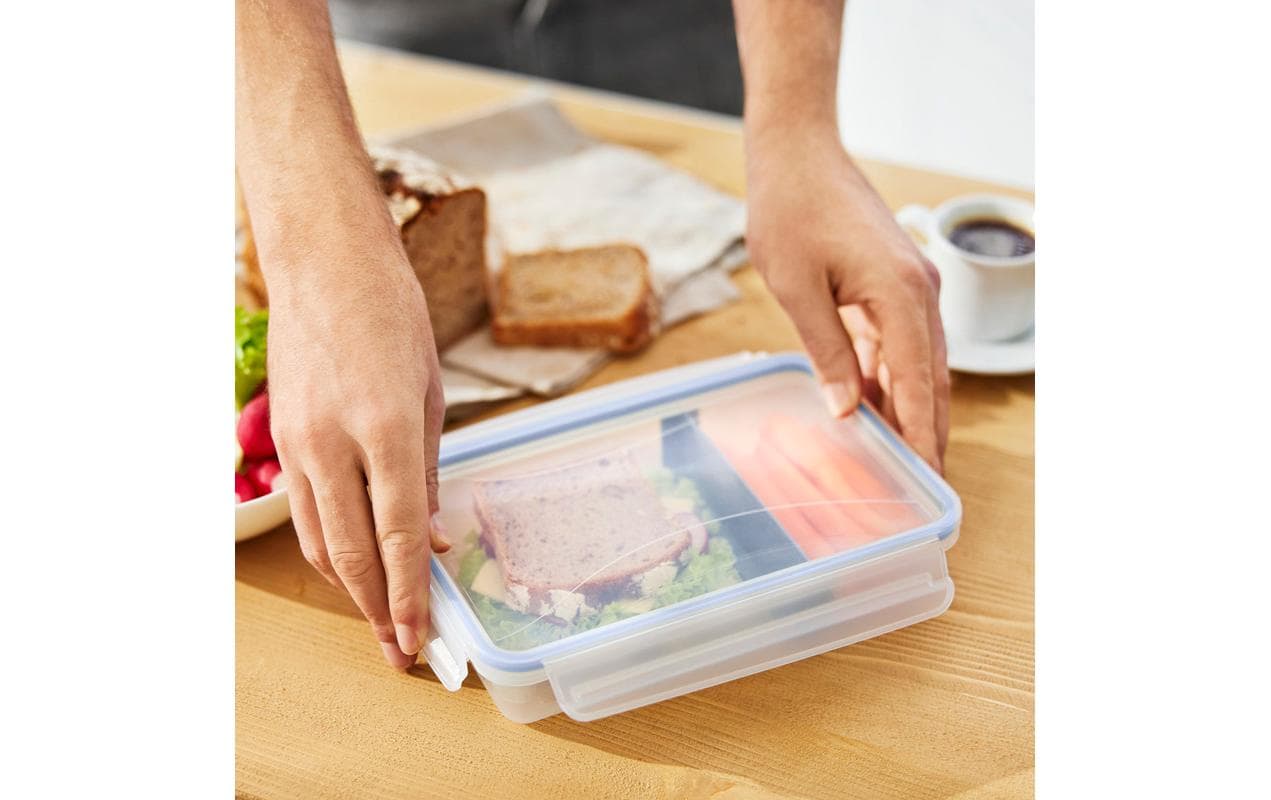 Kühlschrankorganizer Click & Lock 1 lFrischhaltedose mit luftdichtem Verschluss