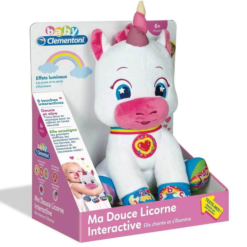 BABY CLEMENTONI - MA DOUCE LICORNE INTERACTIVE