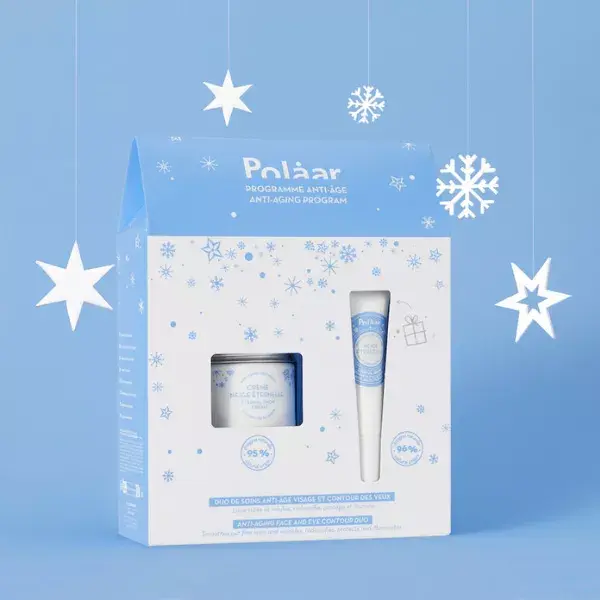 Conjunto para rosto e olhos Polaar Eternal Snow Duo