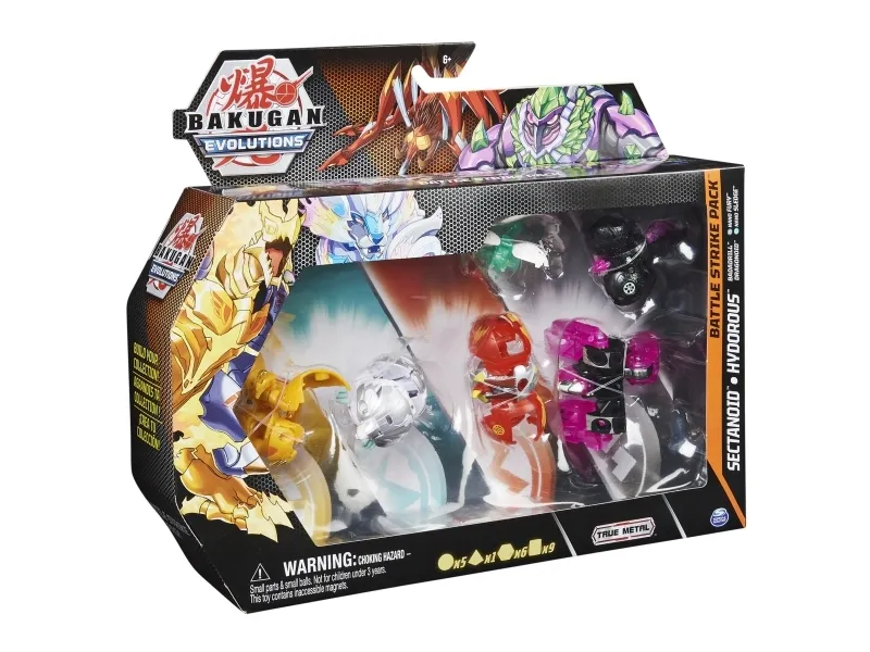 Bakugan BTB Battle Strike Pack 7 S4 OC GML, Kaste spinningtop, 6 År