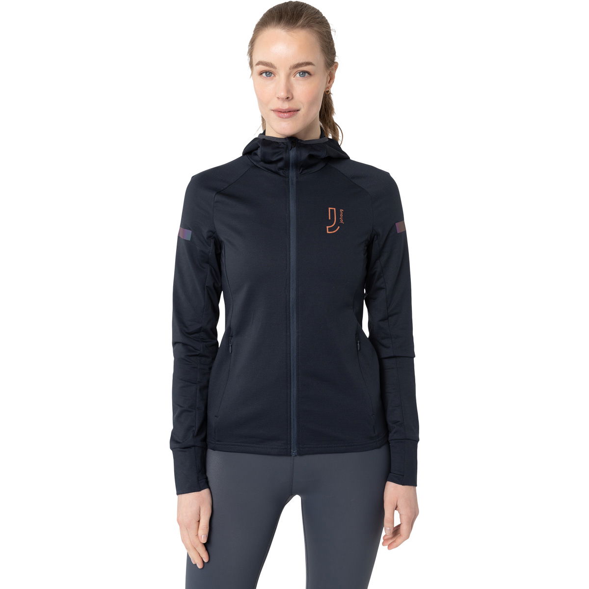 Johaug Gleam Full Zip Mellemlag Dame