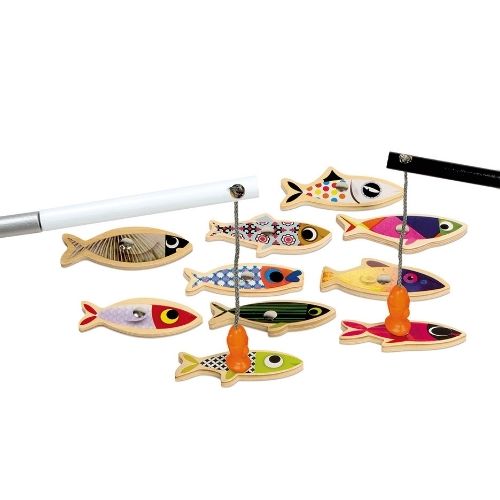 Janod magnetisch visspel sardines