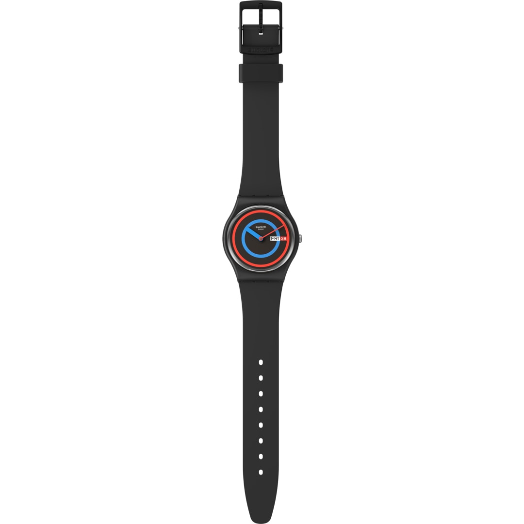 Swatch Original 34 Biosourced Circling Black