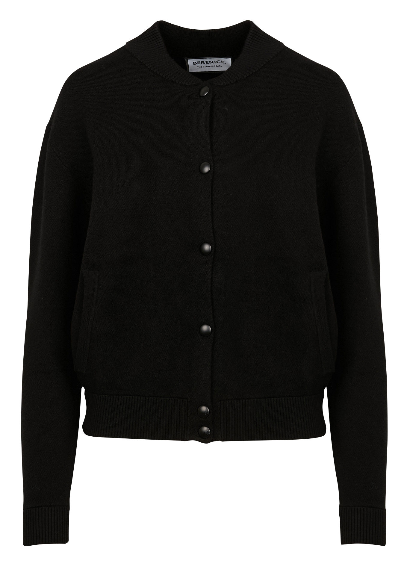 GAETAN - Gilet col rond| Noir