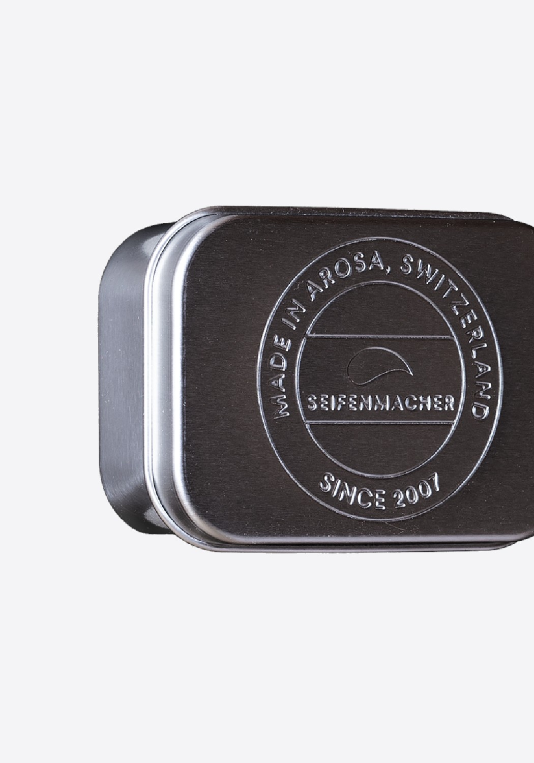 Seifenmacher Seifendose aus Aluminium