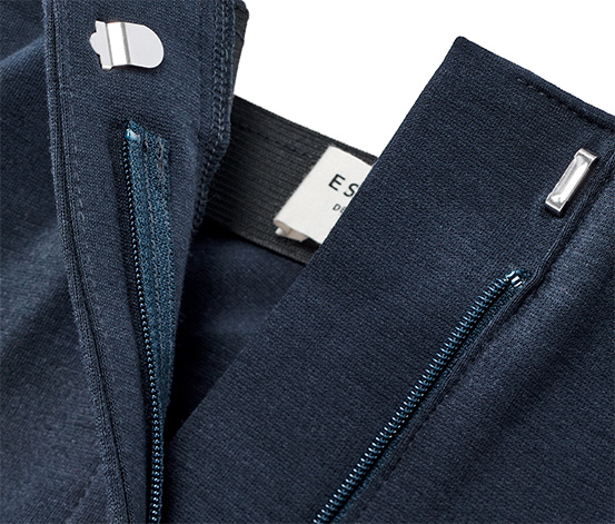 Jerseyhose, blau meliert