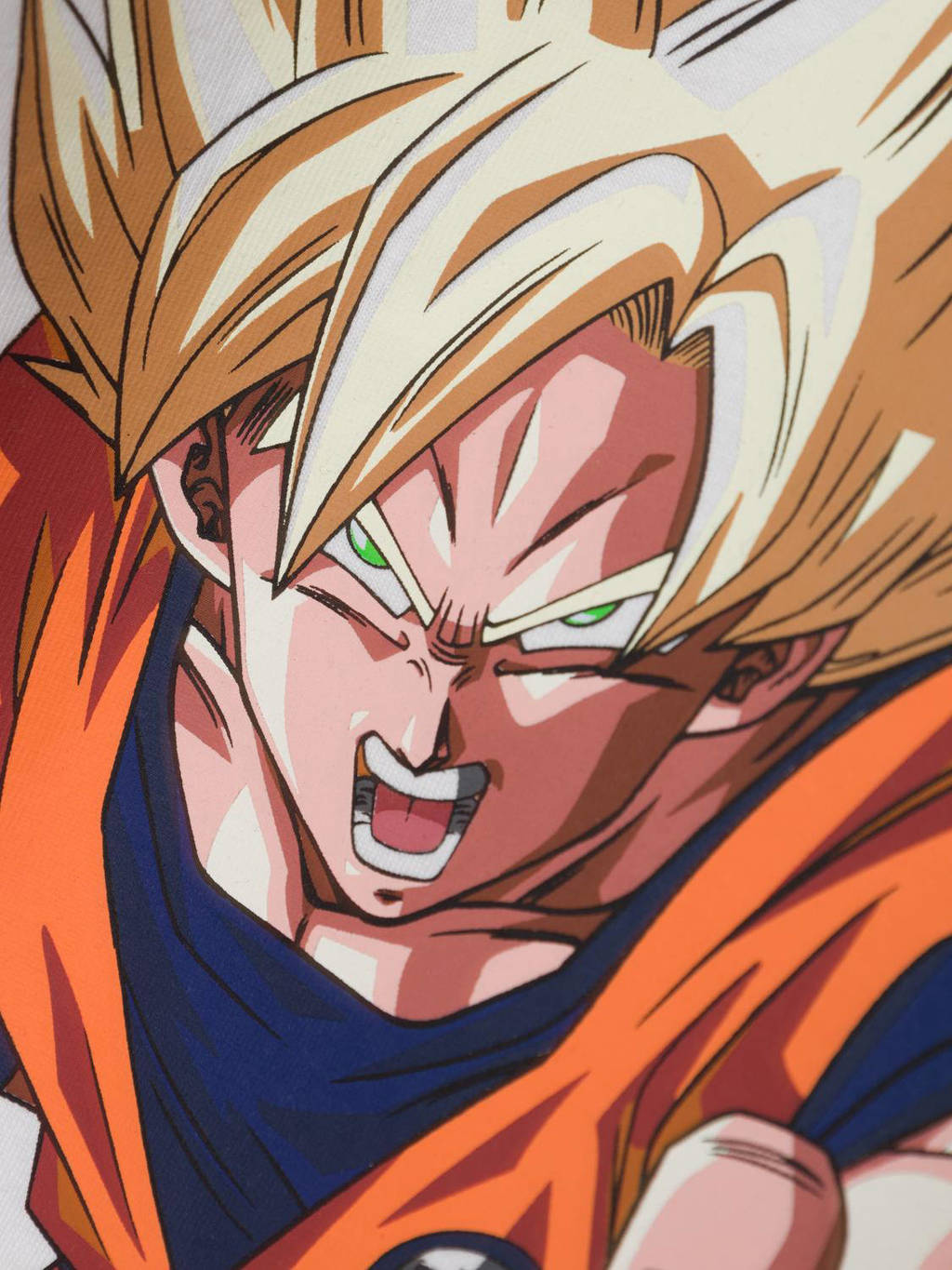 NAME IT Dragonball T-shirt NKMJAVIS met printopdruk wit