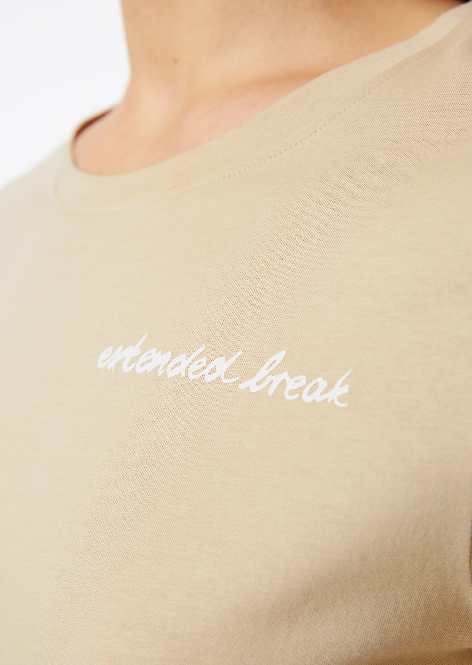 Langarm-Lounge-Shirt aus Bio-Baumwoll-Jersey