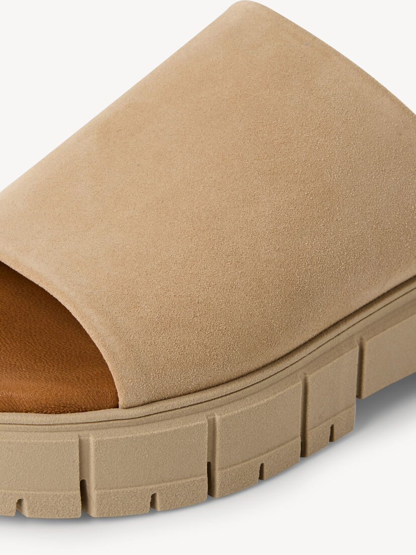 Leren Slipper - bruin