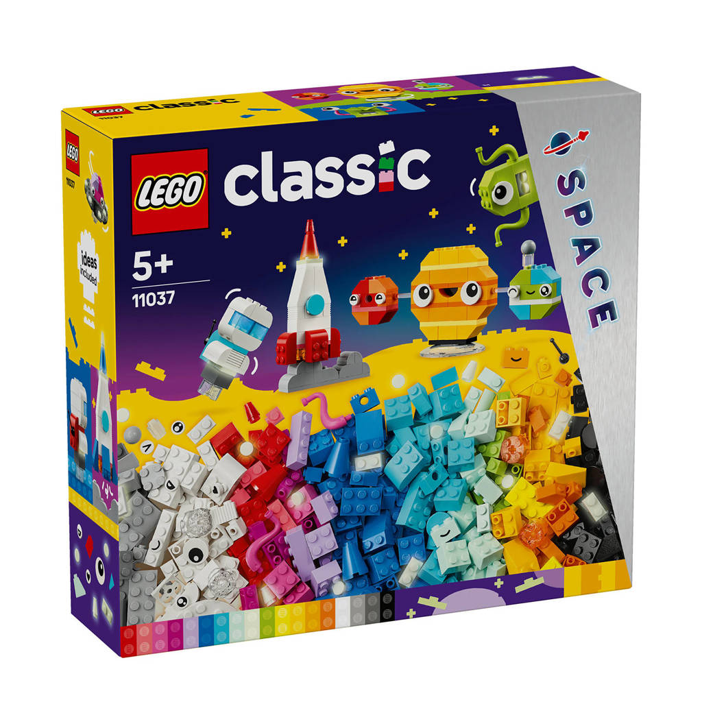 Kleurrijke set die uitnodigt tot creativiteitCreatieve planeten Creatief Ruimte Speelgoed 11037