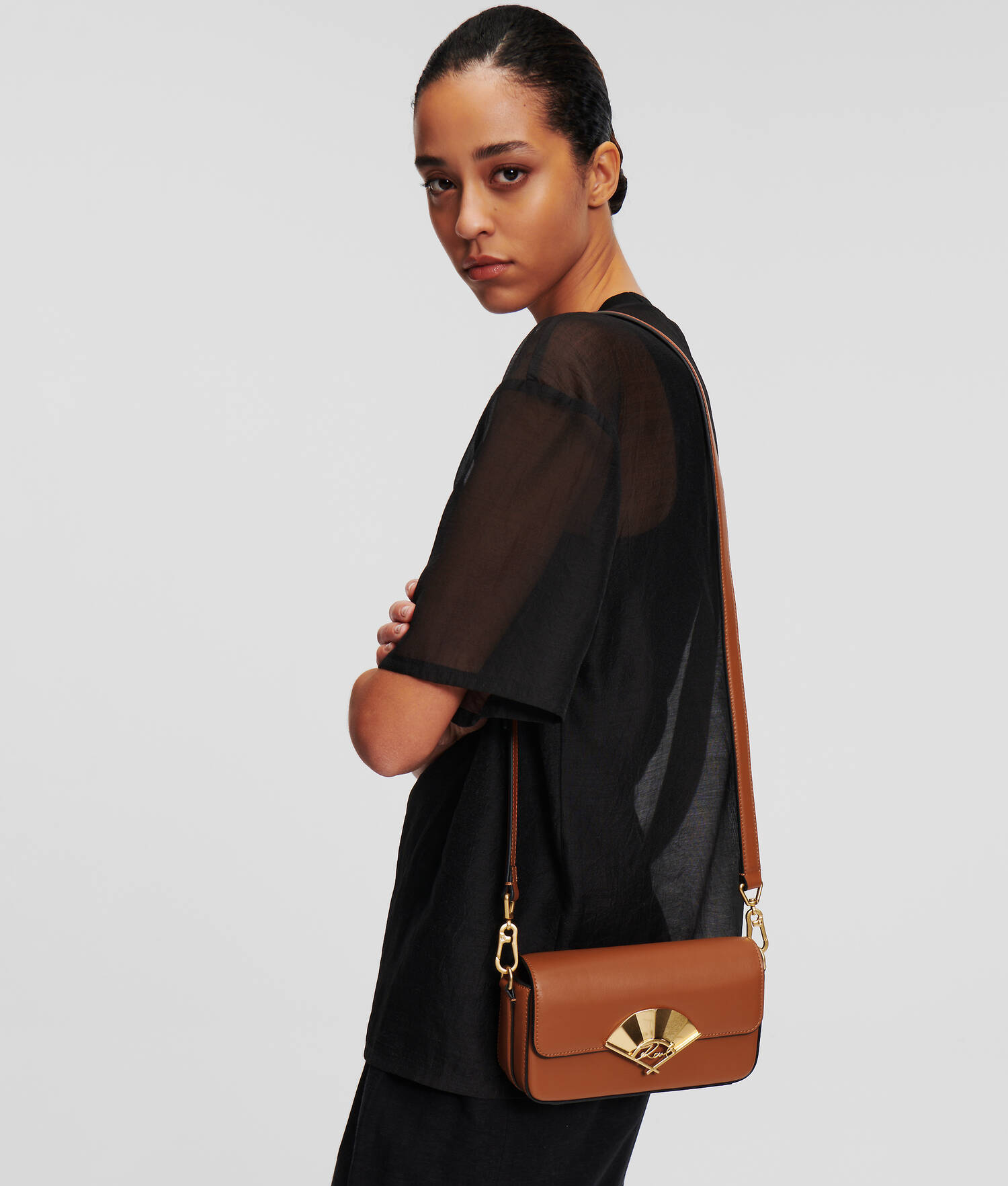 PETIT SAC BANDOULIÈRE K/SIGNATURE FAN