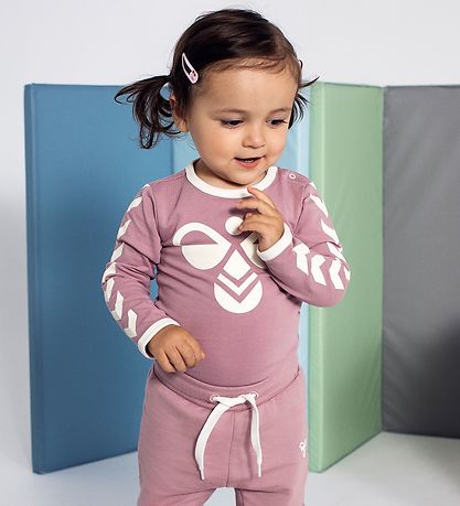 Hummel Body l/ä - hmlFlipper - Woodrose