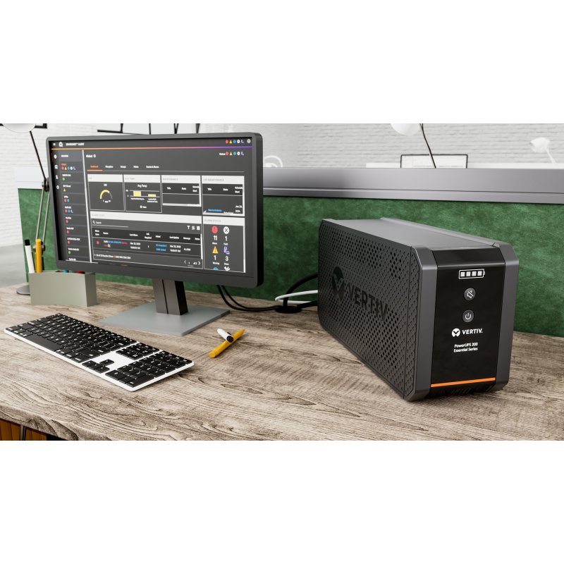 Vertiv PSA6E-1000IT-SCH alimentation d'énergie non interruptible Interactivité de ligne 1 kVA 525 W 4 sortie(s) CA