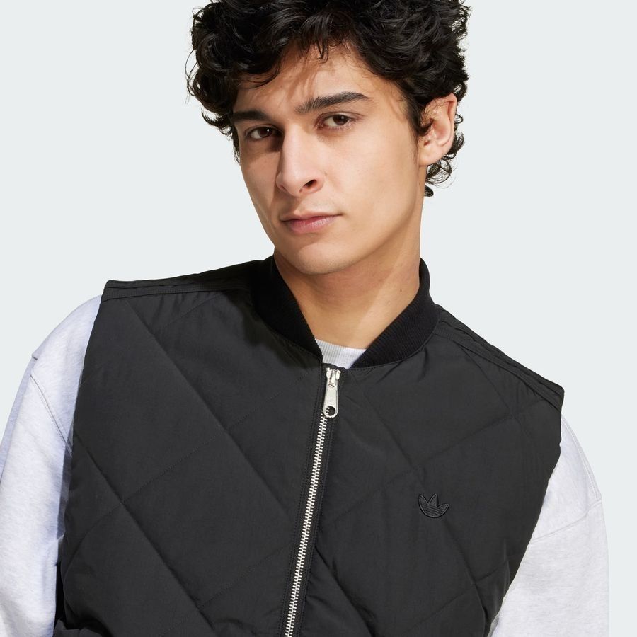 Adidas Original Veste sans manches matelassée nylon premium Essentials